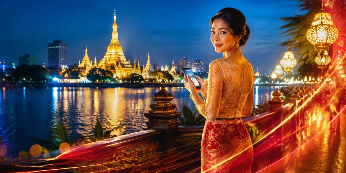 Yangon တွင် ဖုန်းမှဘောလုံးအတန်းမြင့်လောင်းမှုလုပ်ငန်း